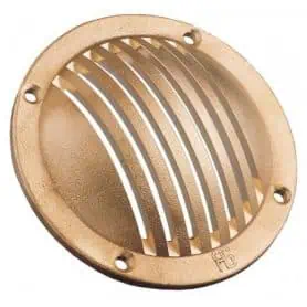 ROUND BRASS HEADSET 100 MM.