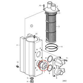 Thermostat D3-220 Volvo Penta 3840816