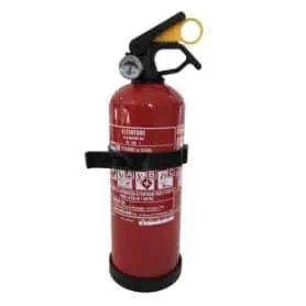 1 kg powder fire extinguisher for nautical use.