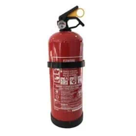 2 kg powder fire extinguisher for nautical use.