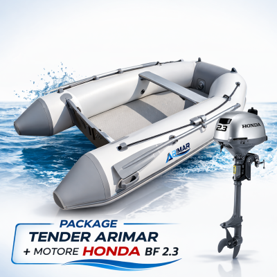 Promo Tender Arimar Roll + Motore Honda Marine 2.3