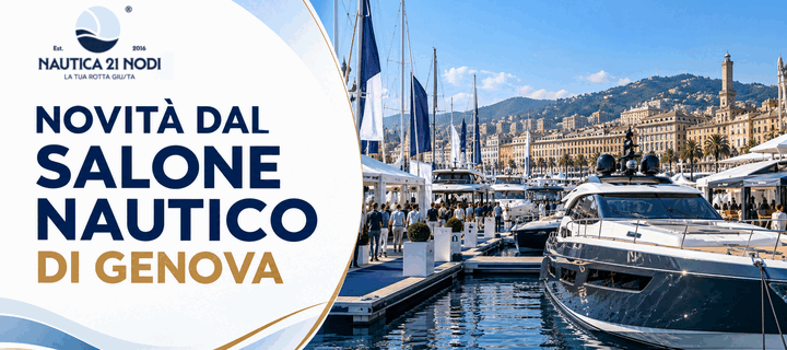 Immagine articolo Salone Nautico di Genova 2026: 5 Nuovi Accessori Nautici da Scoprire per la Tua Barca